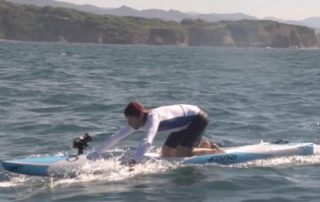 Prone paddleboard