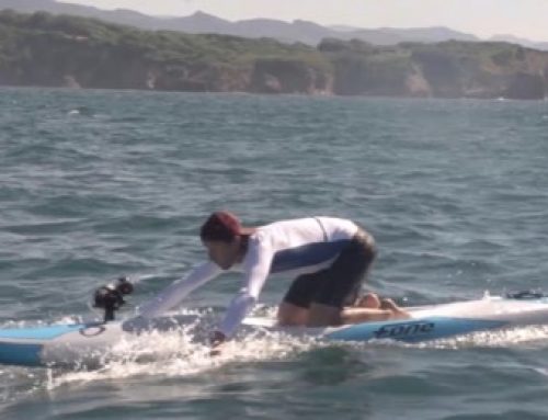 Entraînement Prone paddleboard