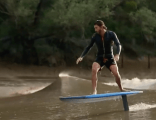 Reportage Thalassa ; surf sur le mascaret