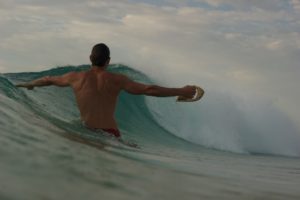 Ludo Dulou en Bodysurf - Photo Greg Rabejac