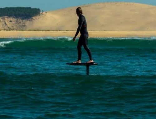 Surf Foil dans le Bassin d’Arcachon