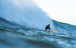 Surf d'hiver sur la Côte Basque - Ludo Dulou