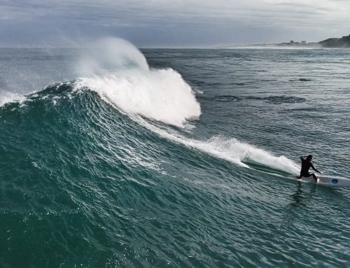 Test de la planche Agile Surfboard